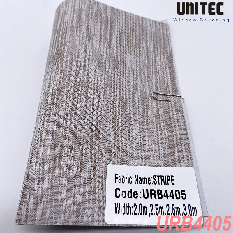 Wholesale Dealers of Colombia White Roller Blinds Fabric -
 Striped blackout roller blind URB44 fabric – UNITEC
