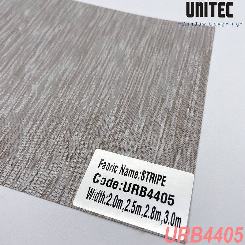 Hot sale Specialist Roller Blinds Fabric -
 Textured striped blackout roller blinds – UNITEC