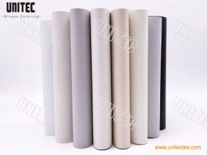 High quality fire-retardant 100% Blackout PVC shading fabric-URB35 series