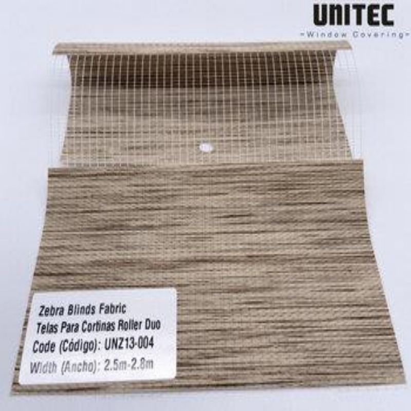Low price for Antifungal Zebra Blinds Fabric -
 day and night translucent double side roller blinds fabric – UNITEC