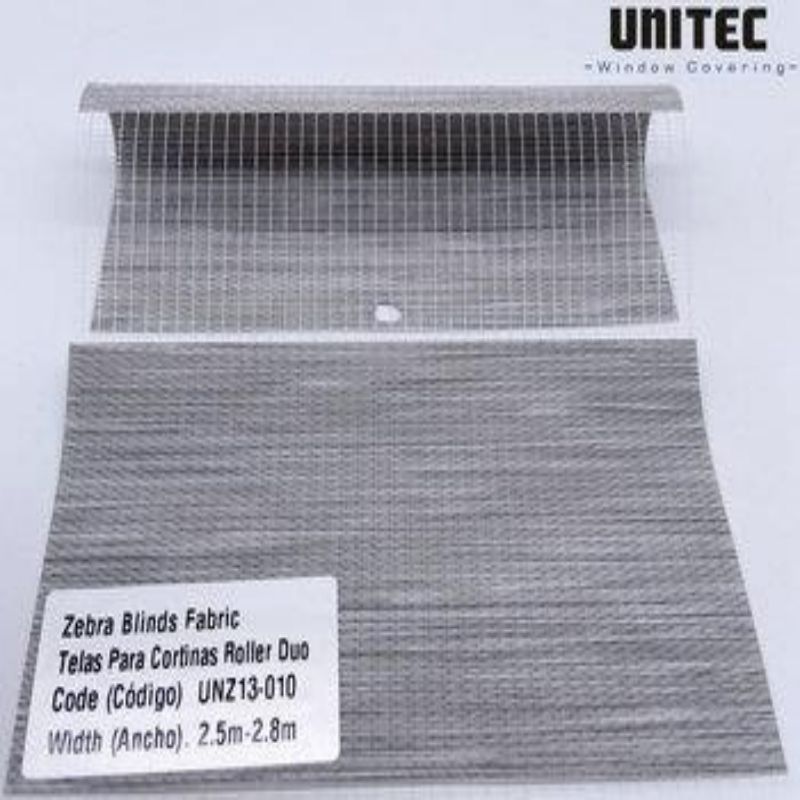 Bottom price Double Layer Fabric Zebra Blinds -
 day and night translucent sheer blinds fabric – UNITEC