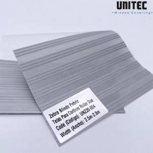 Professional China Zebra Blinds Fabric shades For Shop -
 New wave pattern zebra roller blind UNZ20 series – UNITEC