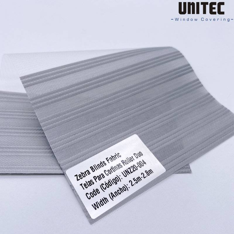 OEM China Office Use Roller Blinds Fabric -
 New wave pattern zebra roller blind UNZ20 series – UNITEC