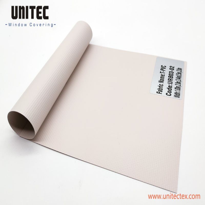 Wholesale Price China Dunelm Blockout Roller Blinds Fabric -
 Argentina Vinyl Roll Up Blackout Blinds Fabric T-PVC URB03-02 – UNITEC