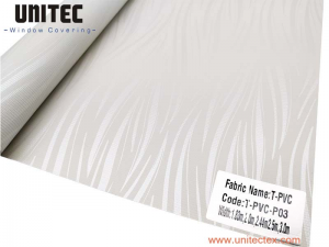 Experience Ultimate Comfort and Style with URB03 T-PVC Fiberglass Roller Blackout Blinds Fabric