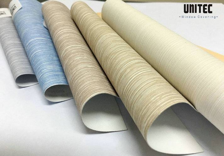 Excellent quality Bamboo Roller Blinds Fabric -
 27 series “SLUB” roller blinds – UNITEC