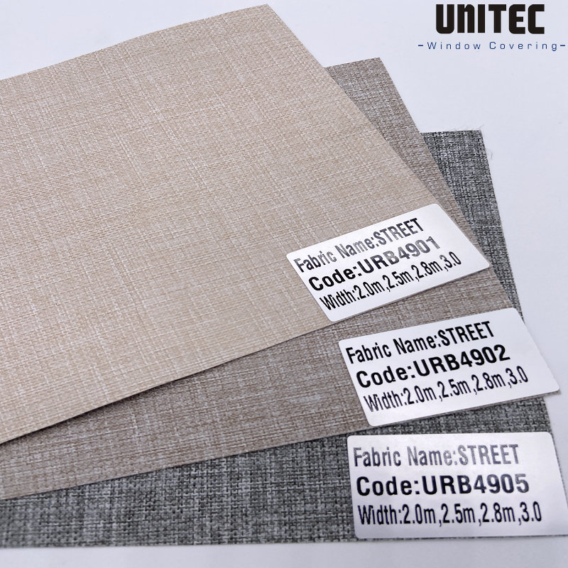 Wholesale Price Roller Blinds Fabric -
 Heavy combination blackout roller blind URB4901 – UNITEC