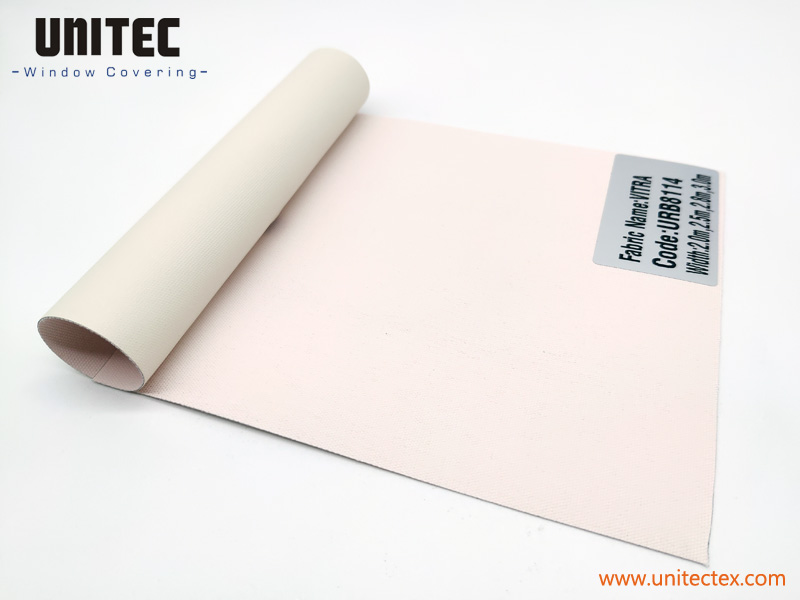 Factory source Acrylic Coating Roller Blinds Fabric -
 UNITEC URB8114 Tela popular para cortinas enrollables Block Out – UNITEC