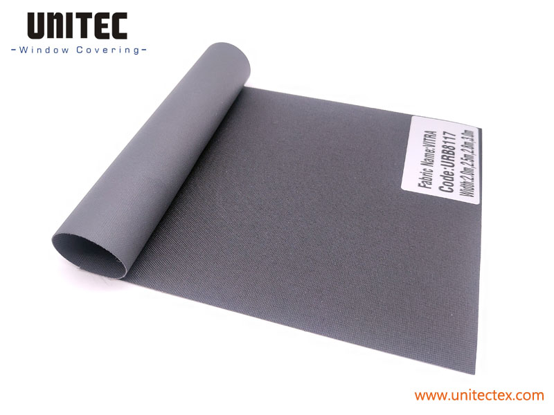 Excellent quality Bamboo Roller Blinds Fabric -
 UNITEC URB8117 Good Price High Quality Roller Blind Fabrics Blackout Polyester Fabric For Blinds – UNITEC