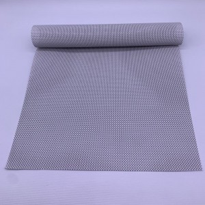 5% Interior Sunscreen Fabric with Grey and White Color and Fire-retardant function