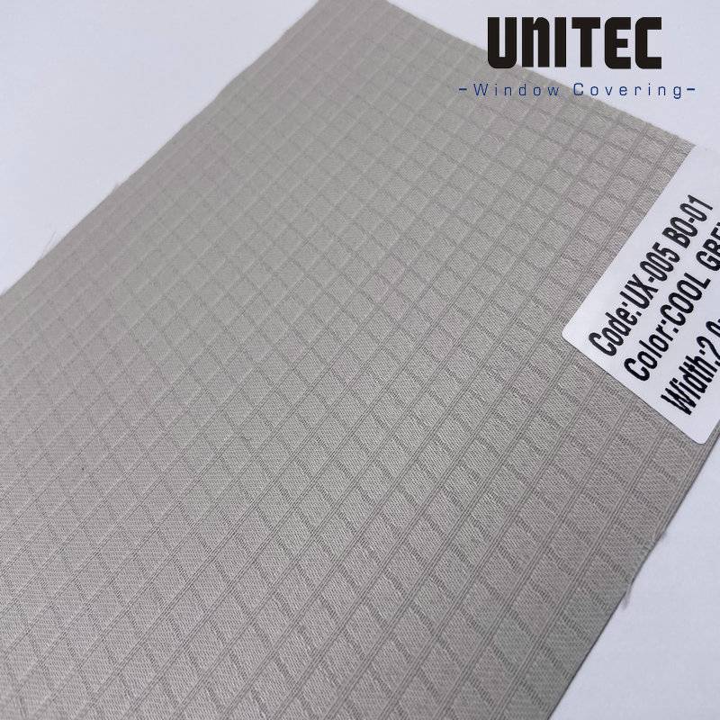 Discount wholesale Jacquard Weave Roller Blinds Fabric -
 UX-005 blackout – UNITEC