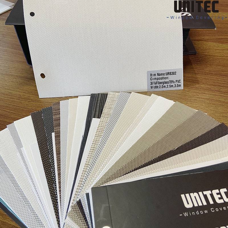 Reasonable price for Roller Blinds Fabric Free Sample -
 Beige sunscreen roller blind fabric 5% open factor – UNITEC