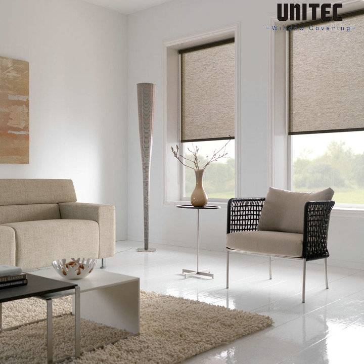 Using roller blinds in small rooms