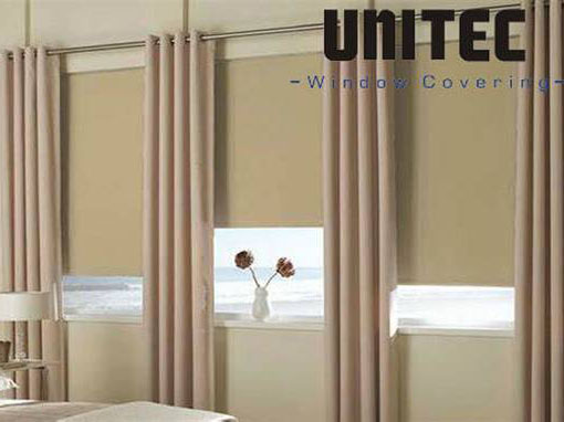 Ролетни за ролетни од серијата UNITEC од памук и лен