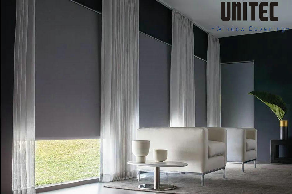 Dark roller blinds-types and characteristics