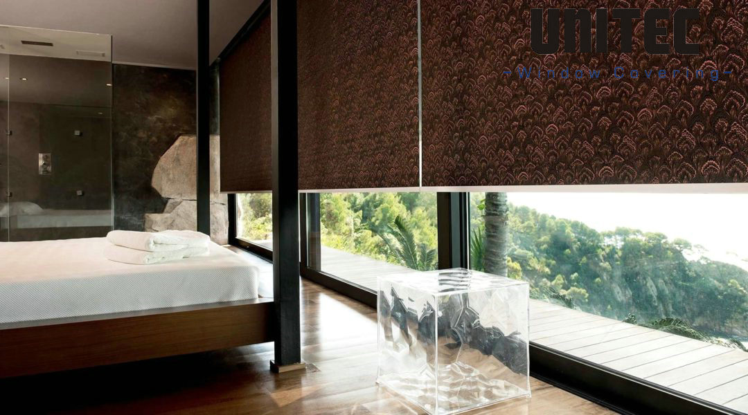 The sound insulation of fabric roller blinds is very good