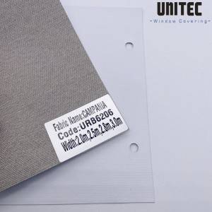 Chinese Professional China Hot Sale Linen Style High Density Blackout Curtain Roller Blinds for School