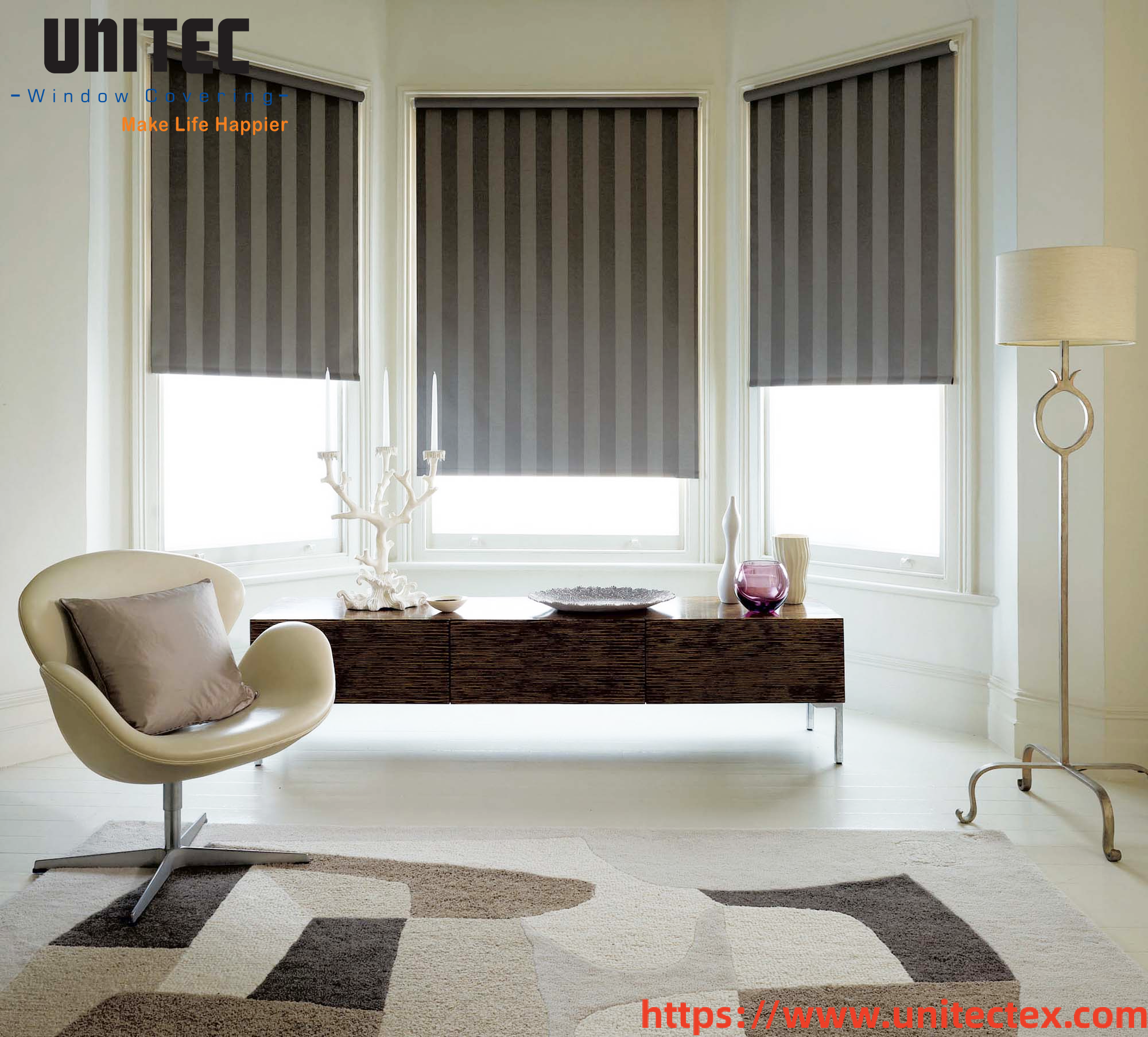Bedroom in home blinds 4 forms, each has advantages and disadvantages