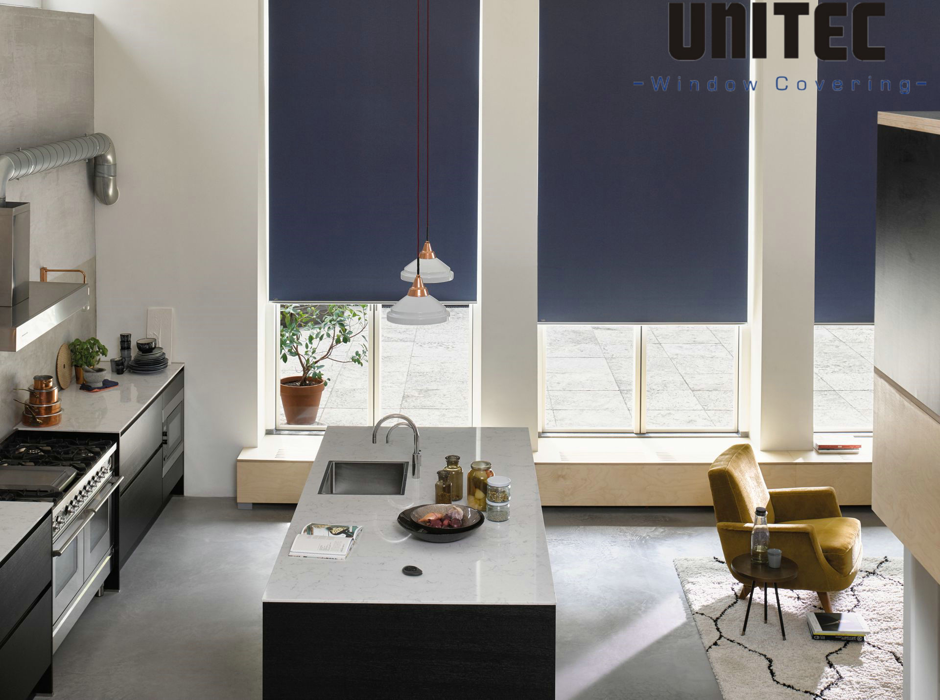 Blackout roller blinds protecting your hom