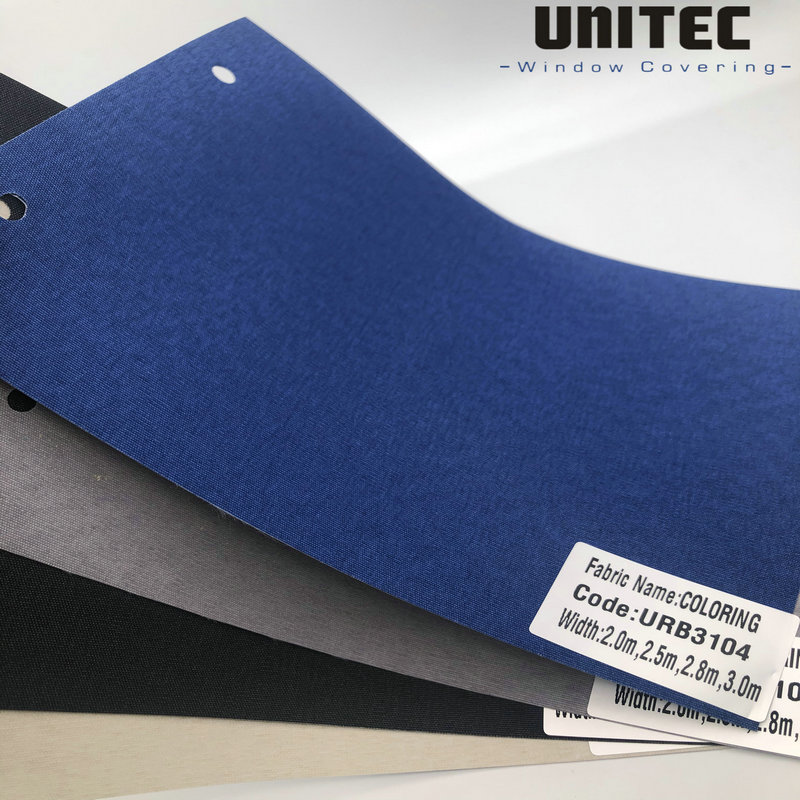 OEM manufacturer Colorful Roller Blinds Fabric -
 Monochrome blackout roller blind URB31 series – UNITEC