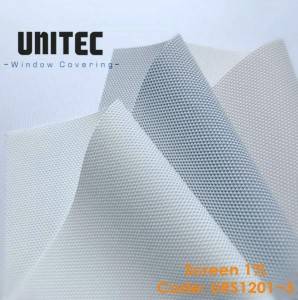 Sunscreen roller blind with 1% opening rate URS12