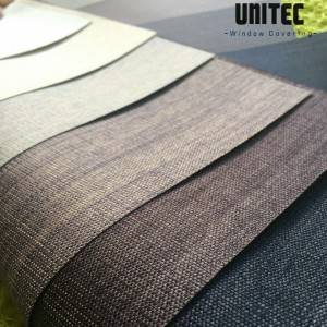 LUNA 100% Polyester Blackour Roller Blinds Fabric
