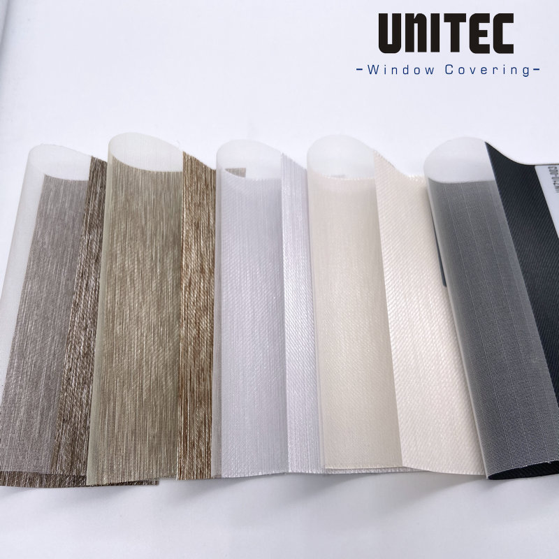 OEM Manufacturer Zebra Blinds Fabric Living Room -
 100% polyester new jacquard zebra roller blind UNZ02 series. – UNITEC