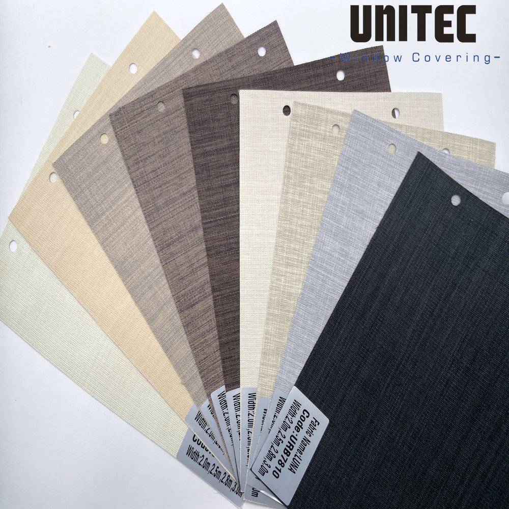 Fixed Competitive Price Blackout Roller Blinds Fabric Office -
 UNITEC’s most popular blackout roller blind 78 series – UNITEC