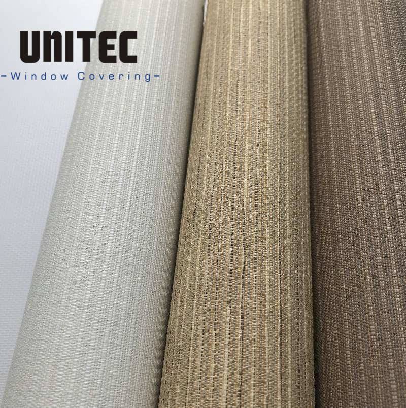 Factory Free sample Chile Solar Roller Blinds Fabric -
 Jacquard blackout roller blind with acrylic foam coating URB5902 – UNITEC