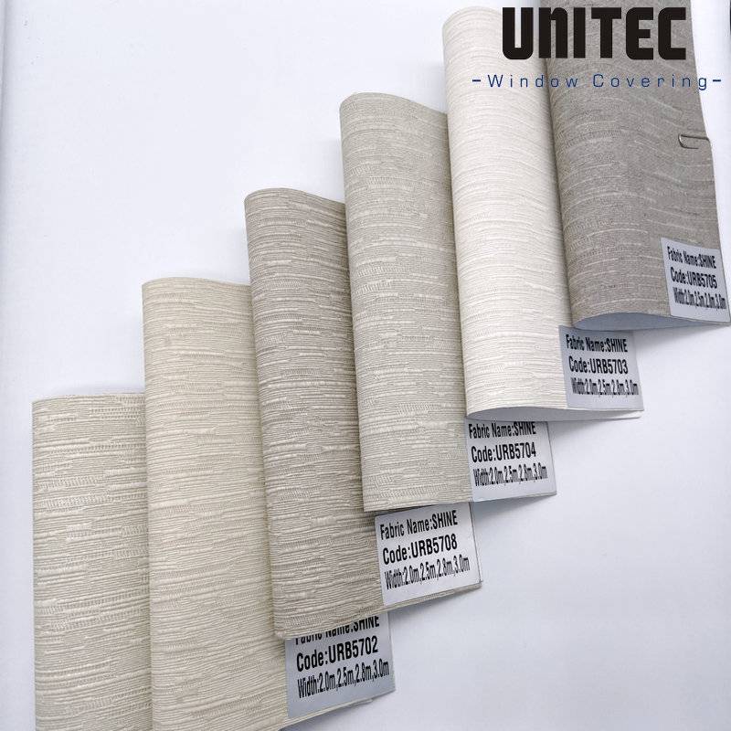 Cheap PriceList for New Fashion Roller Blinds Fabrics - Fireproof shading jacquard roller blind fabric – UNITEC