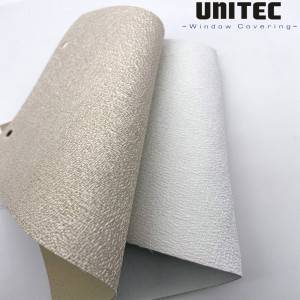 UNITEC polyester jacquard blackout roller blind can protect your privacy