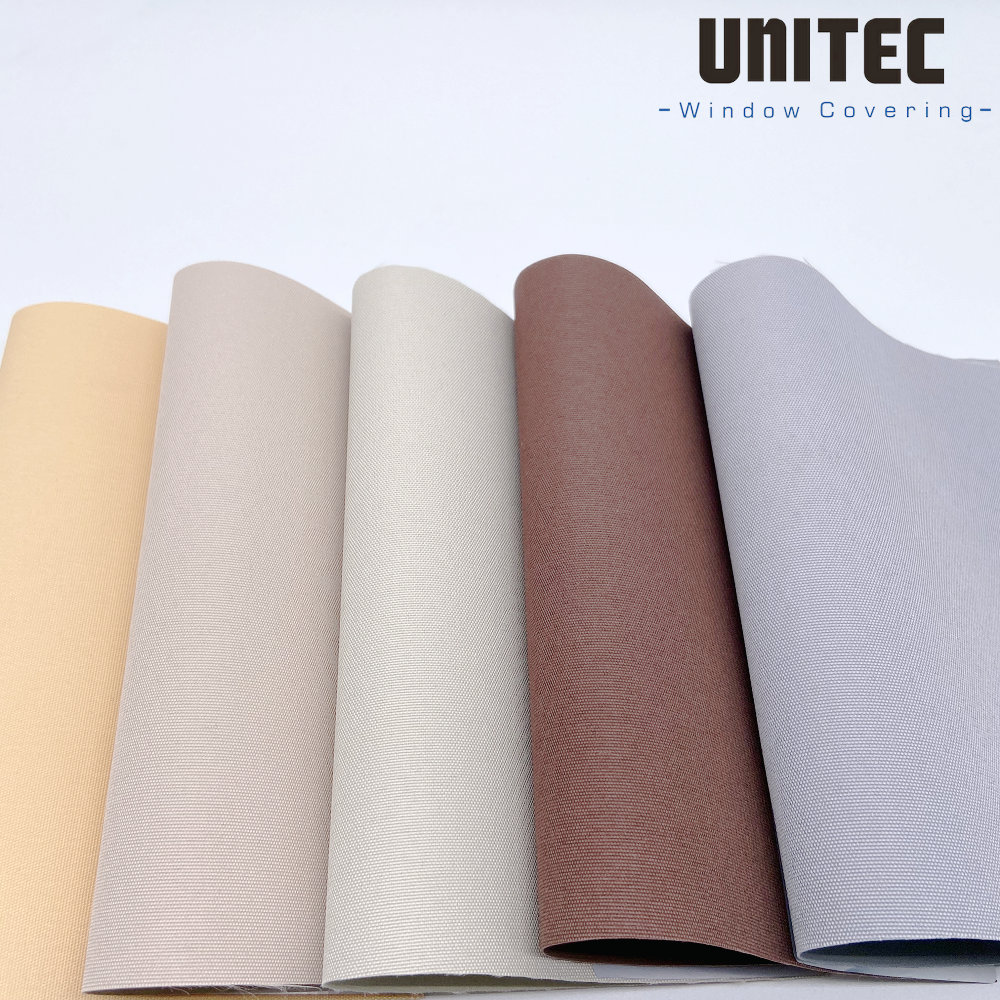 Strong polyester blackout roller blinds fabric