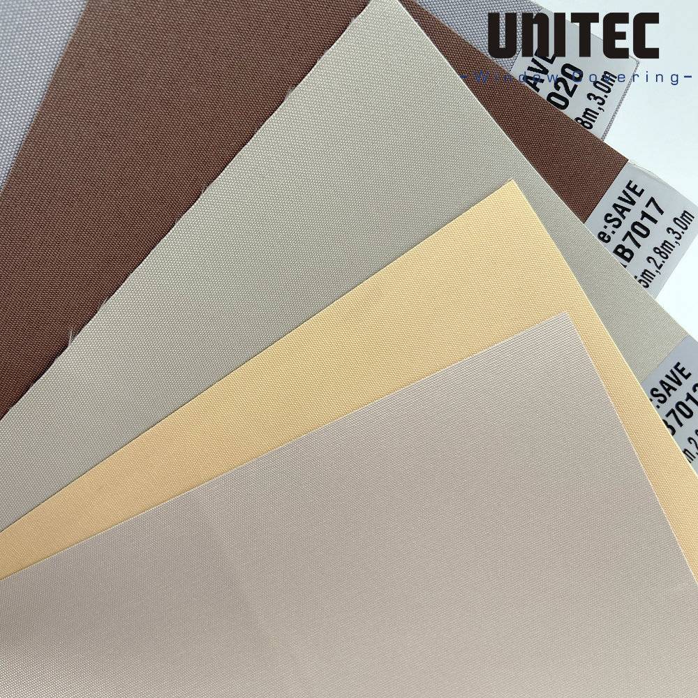 Hot-selling Sunscreen Solar Roller Blinds Fabric -
 Finished blackout polyester roller blinds URB70 series – UNITEC