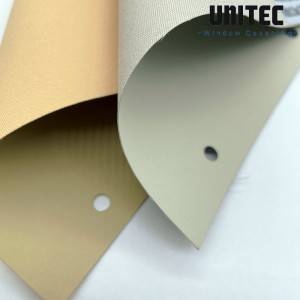 URB70 rige 100% polyester rolblind