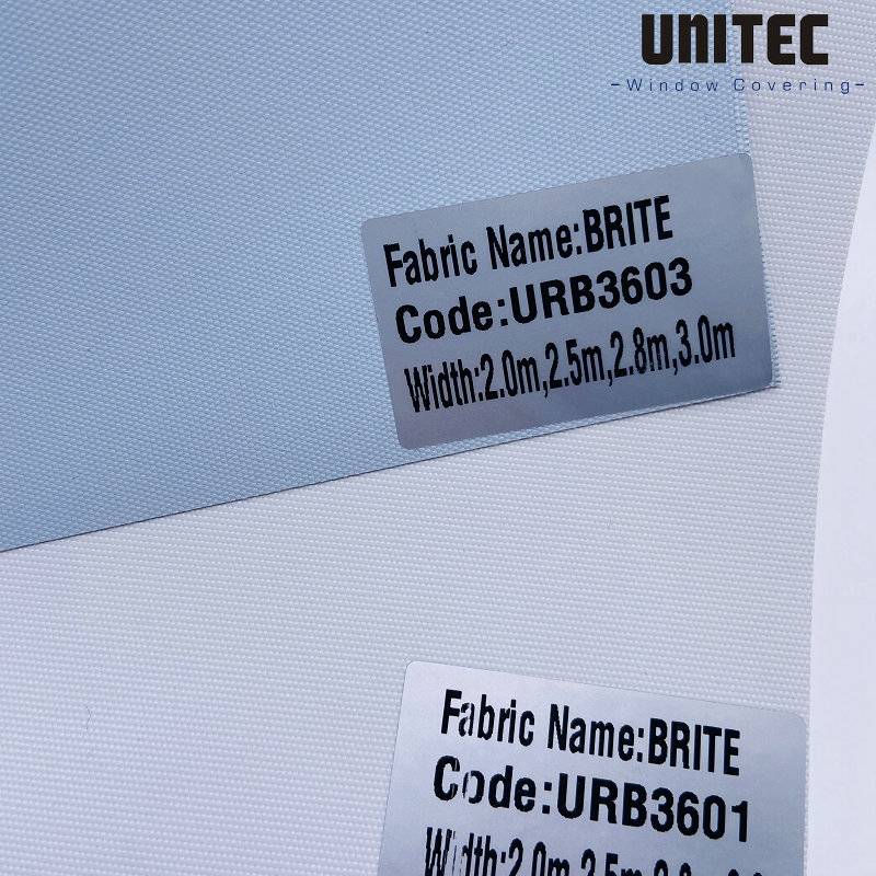 China wholesale Double Coated Roller Blinds Fabrics -
 Plain fabric URB3601-3603 series blackout roller blind – UNITEC