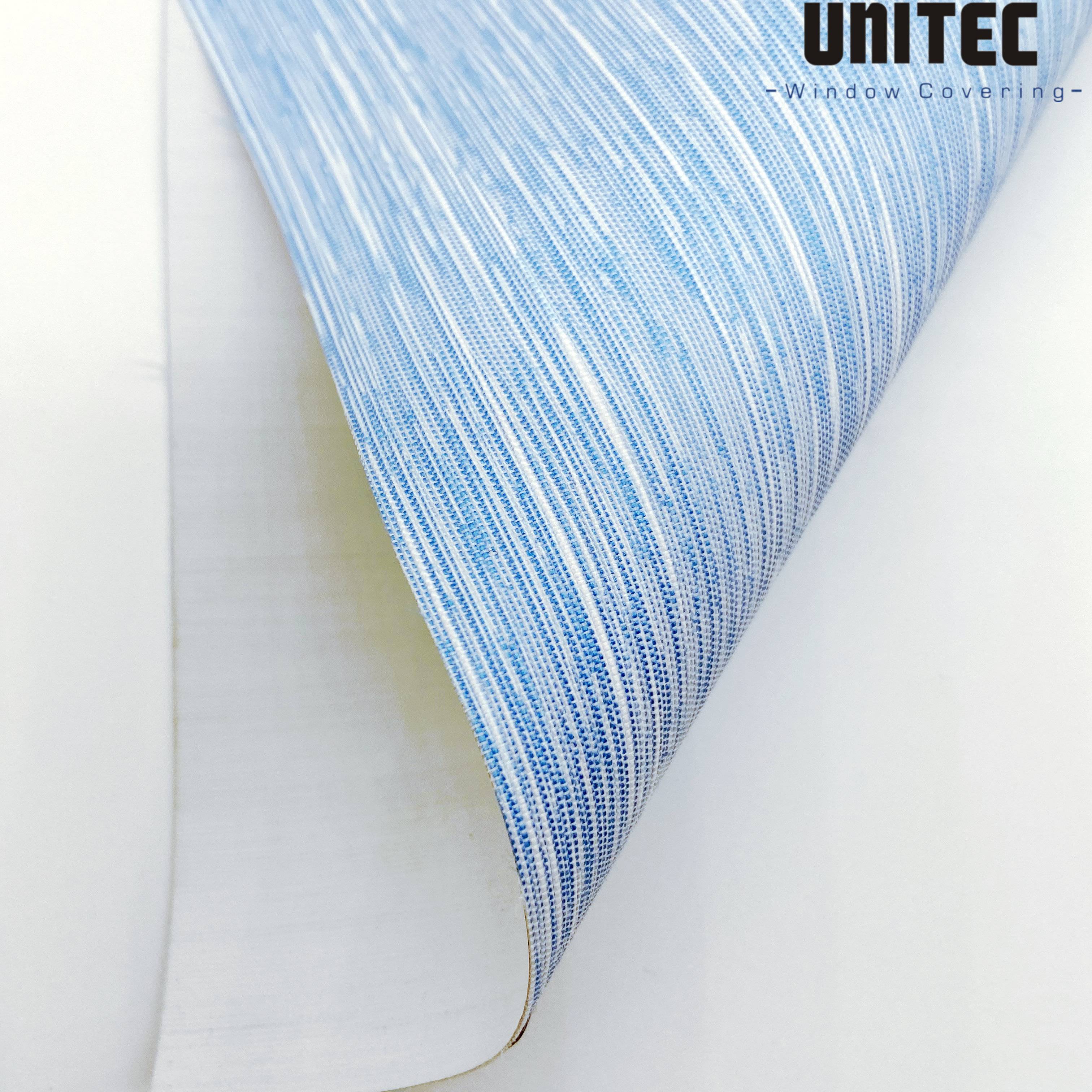 High reputation Zebra Roller Blinds Fabric -
 Jacquard roller blinds“SLUB” – UNITEC