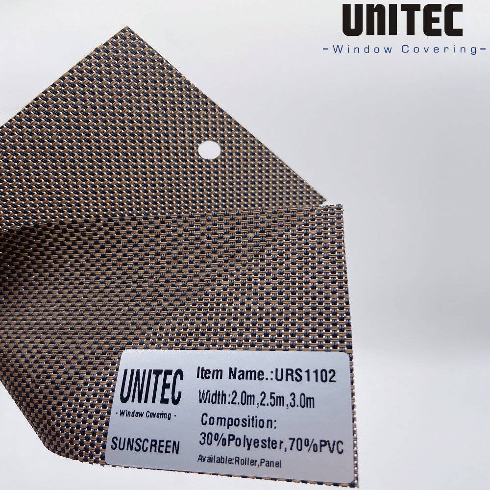 Fast delivery Fabric Roller Blind Over Wood Blinds -
 URS11 series sunscreen roller blinds for public facilities – UNITEC