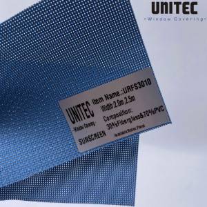 Factory Cheap Colombia Designer Sunscreen Fabric -
 UNITEC’s new PVC sunscreen roller blind URFS30 series – UNITEC