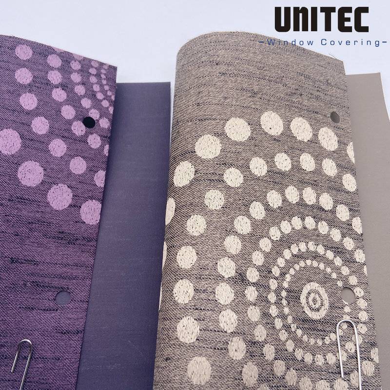 OEM Customized Chile Patterned Roller Blinds Fabric -
 “CYCLE” 56 series blackout roller blinds – UNITEC