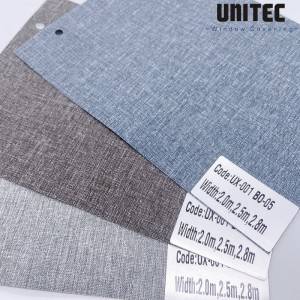 UX-001 iCationic Polyester Blackout Fabric