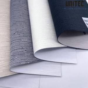 High-quality jacquard blackout polyester fabric roller blind