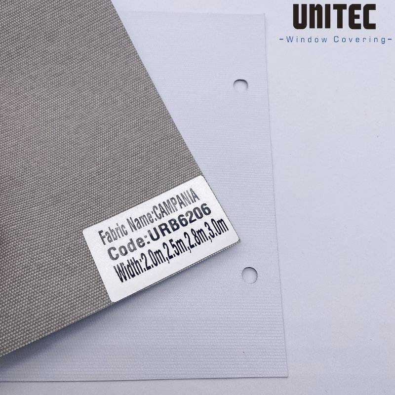 Wholesale Dealers of Newest Roller Blinds Fabric -
 Smooth roller fabric blinds, free of formaldehyde factor URB6206 – UNITEC