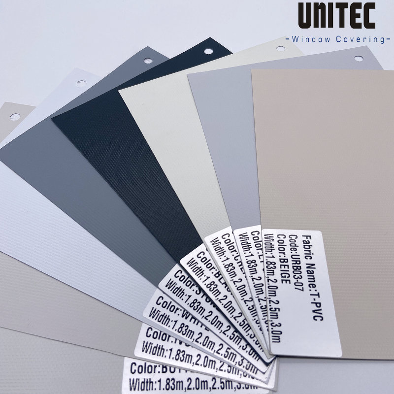 Hot Sale for Dubai White Roller Blinds Fabric -
 High quality T-PVC blackout roller blind fabric – UNITEC