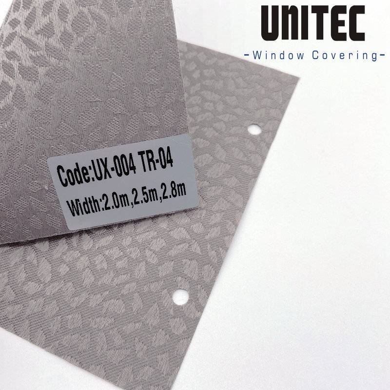 High Quality Promotion Roller Blinds Fabric -
 UX-004 translucent and opaque roller blind fabric – UNITEC