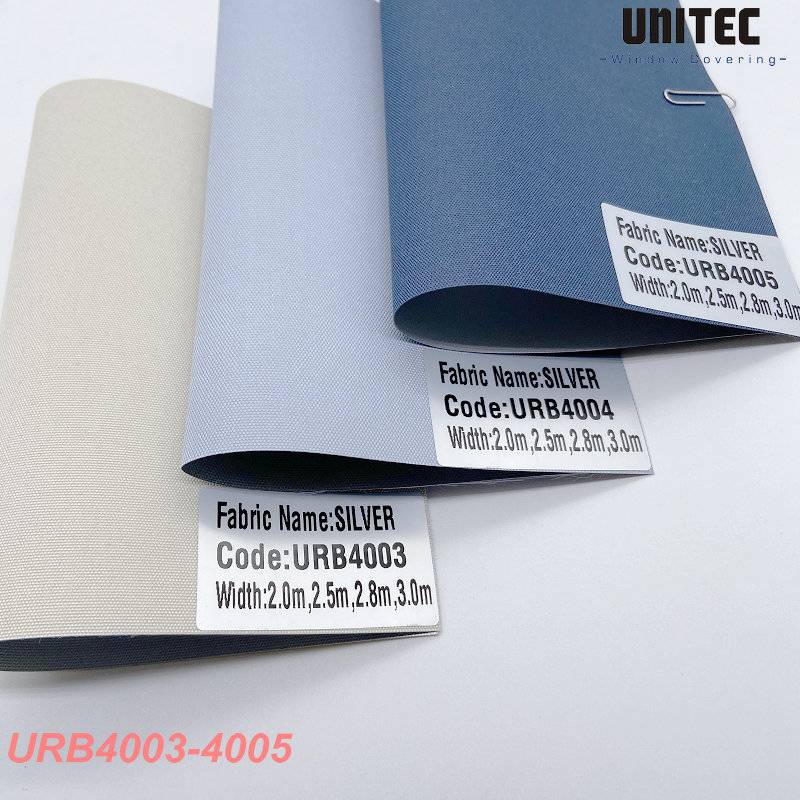 Cheapest Factory Jacquard Roller Blinds Fabric -
 Brightly colored polyester blackout roller blind URB4001 – UNITEC
