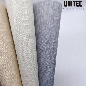 Wholesale China Solid Color Blackout Silver Coating Pleated Blind Plissee