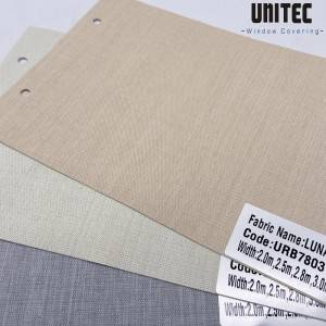 Wholesale China Solid Color Blackout Silver Coating Pleated Blind Plissee