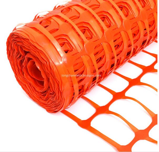 Barries Plastic Safety Fence with Orange Color