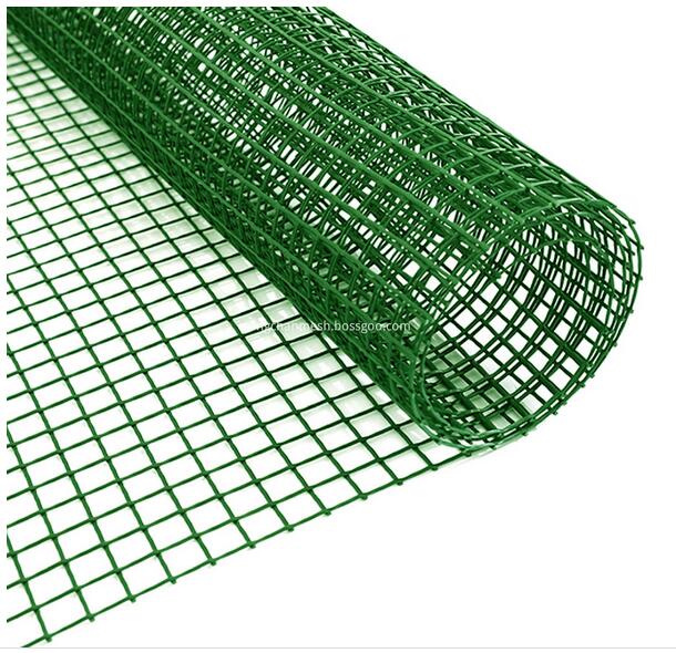 Plastična mrežasta baštenska ograda sa kvadratnom mrežom