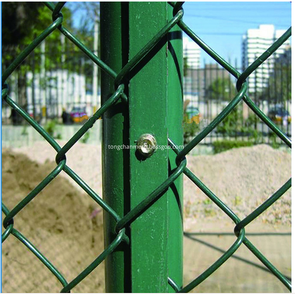 Lančane mrežaste ograde presvučene PVC-om